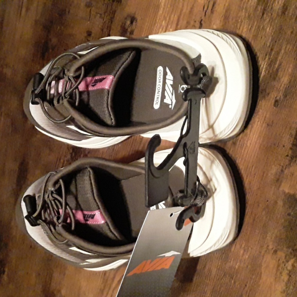NWT Avia Multiple sizes Women's Slip On Athletic shoes Brown/pink & Cream - Picture 4 of 10